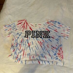 PINK bombpop crop top